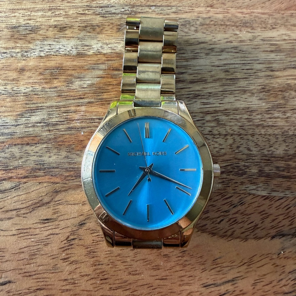 MICHAEL KORS gold color men’s watch